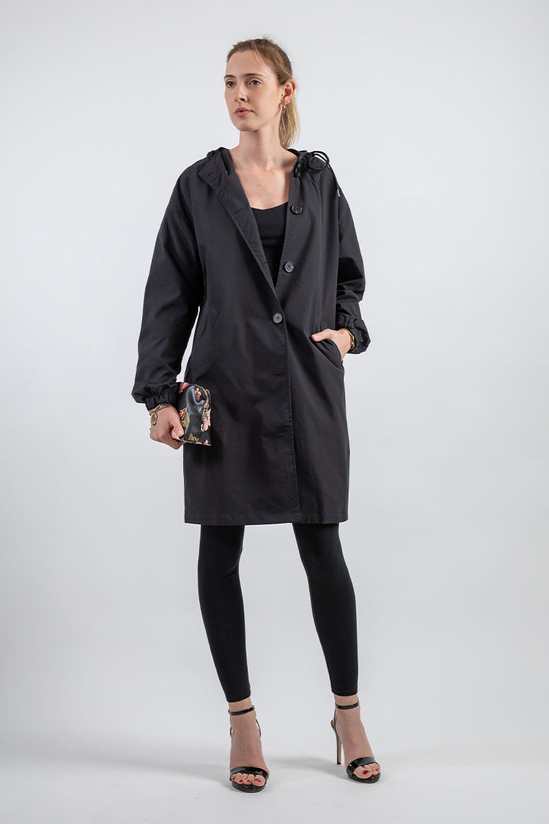 Maison Mary™ | Lightweight Hooded Coat