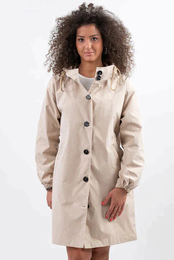 Maison Mary™ | Lightweight Hooded Coat