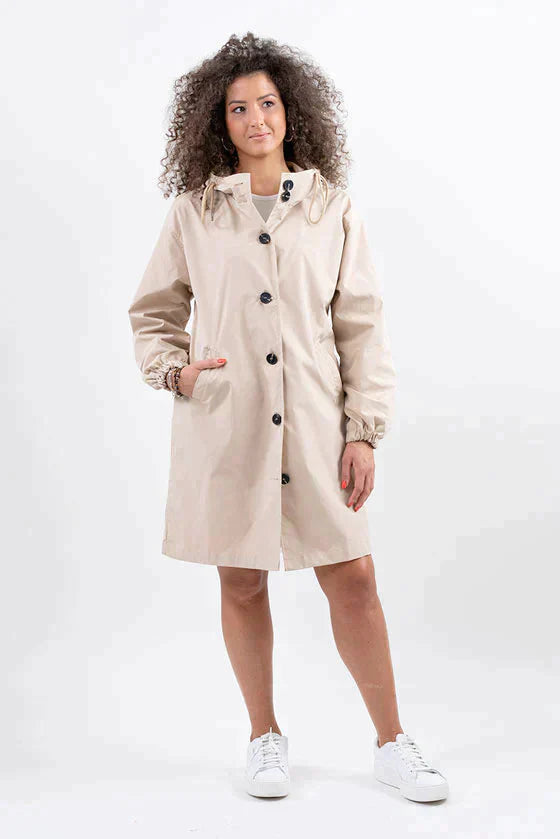 Maison Mary™ | Lightweight Hooded Coat