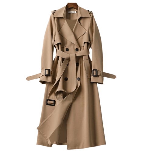 Maison Mary™ | Classic Double-Breasted Trench Coat