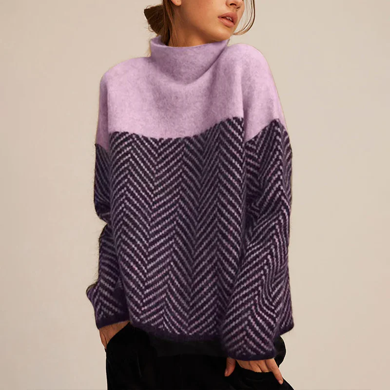 Maison Mary™ | Soft Oversized Turtleneck Sweater