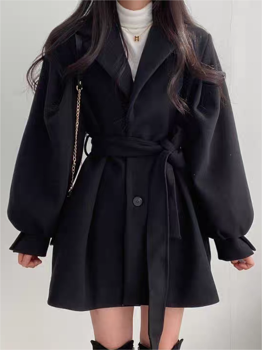 Maison Mary™ | Elegant Belted Coat