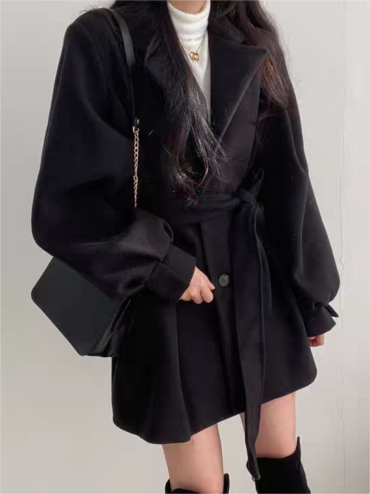 Maison Mary™ | Elegant Belted Coat