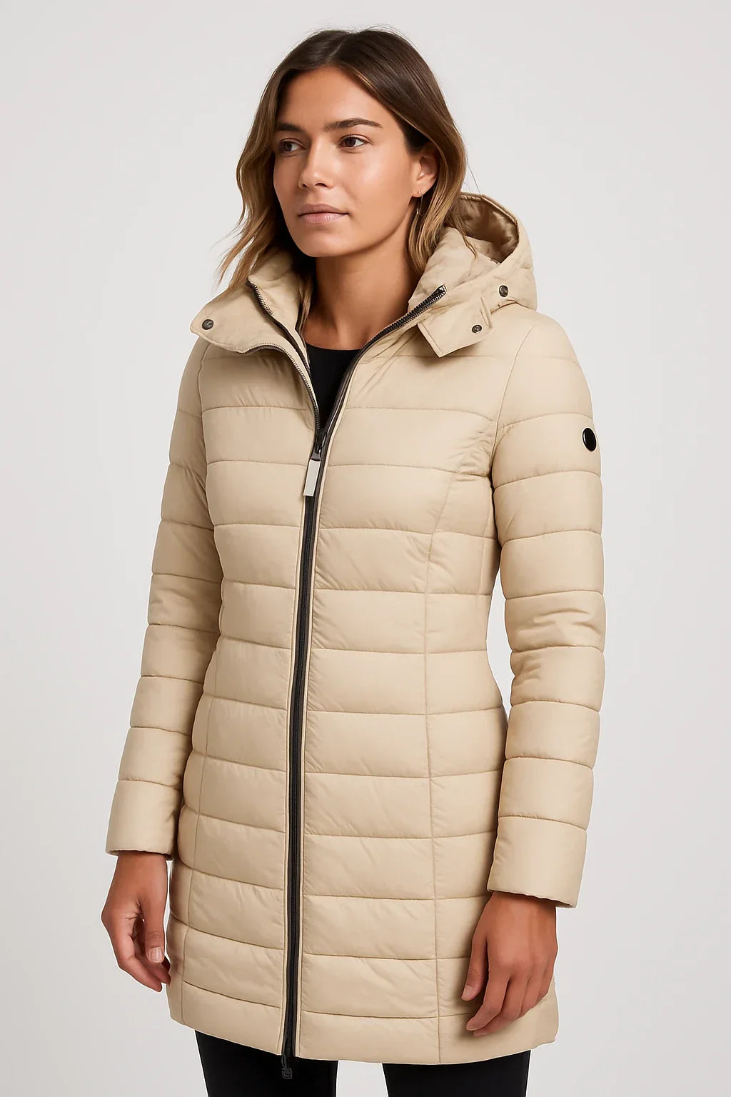 Maison Mary™ | Modern Quilted Puffer Coat