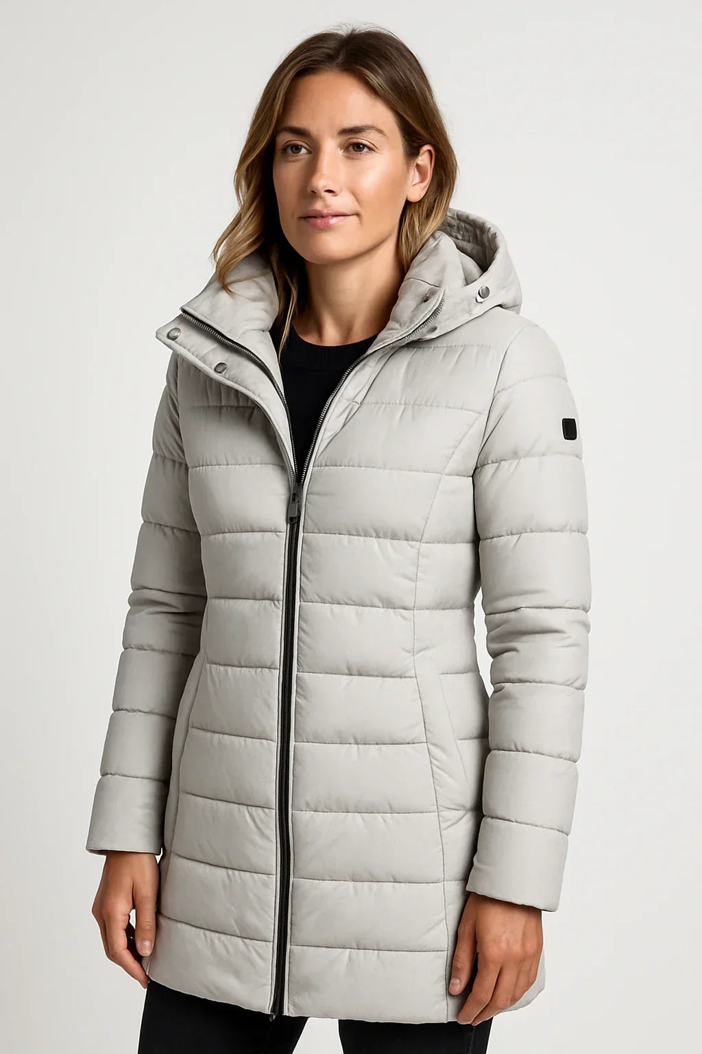 Maison Mary™ | Modern Quilted Puffer Coat