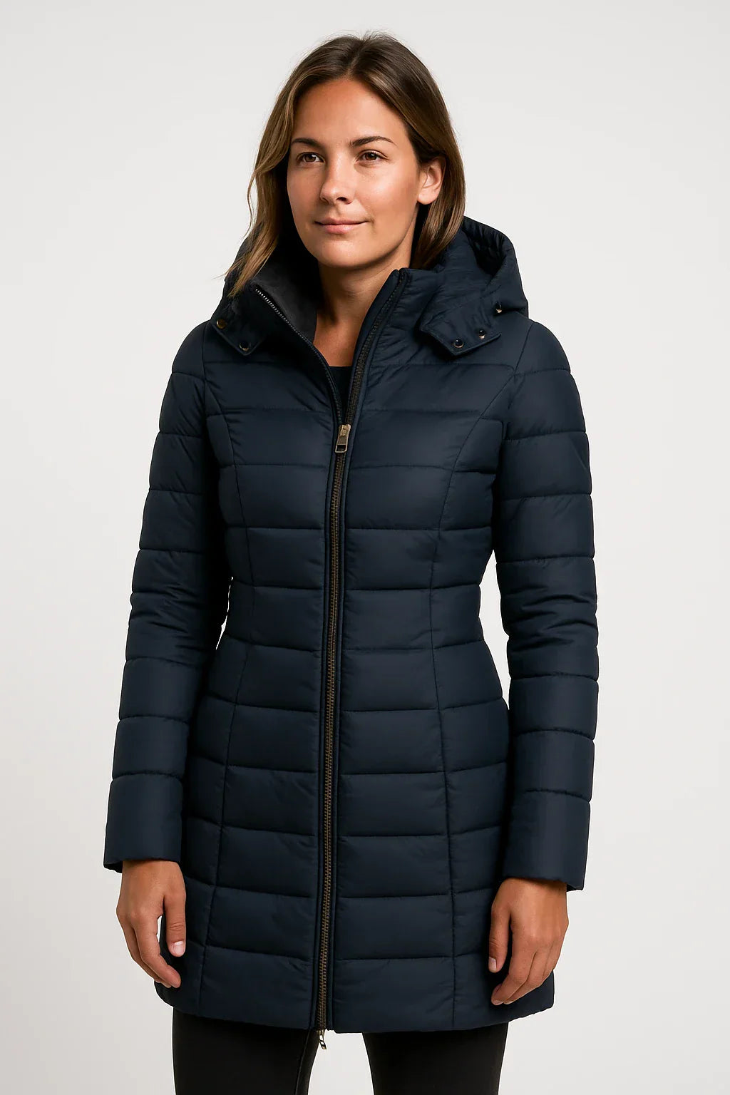 Maison Mary™ | Modern Quilted Puffer Coat