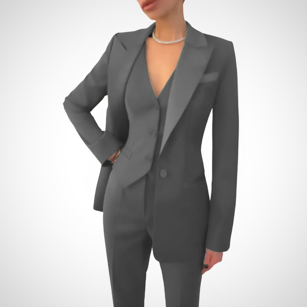 Maison Mary™ | All-Season Three-Piece Trouser Suit