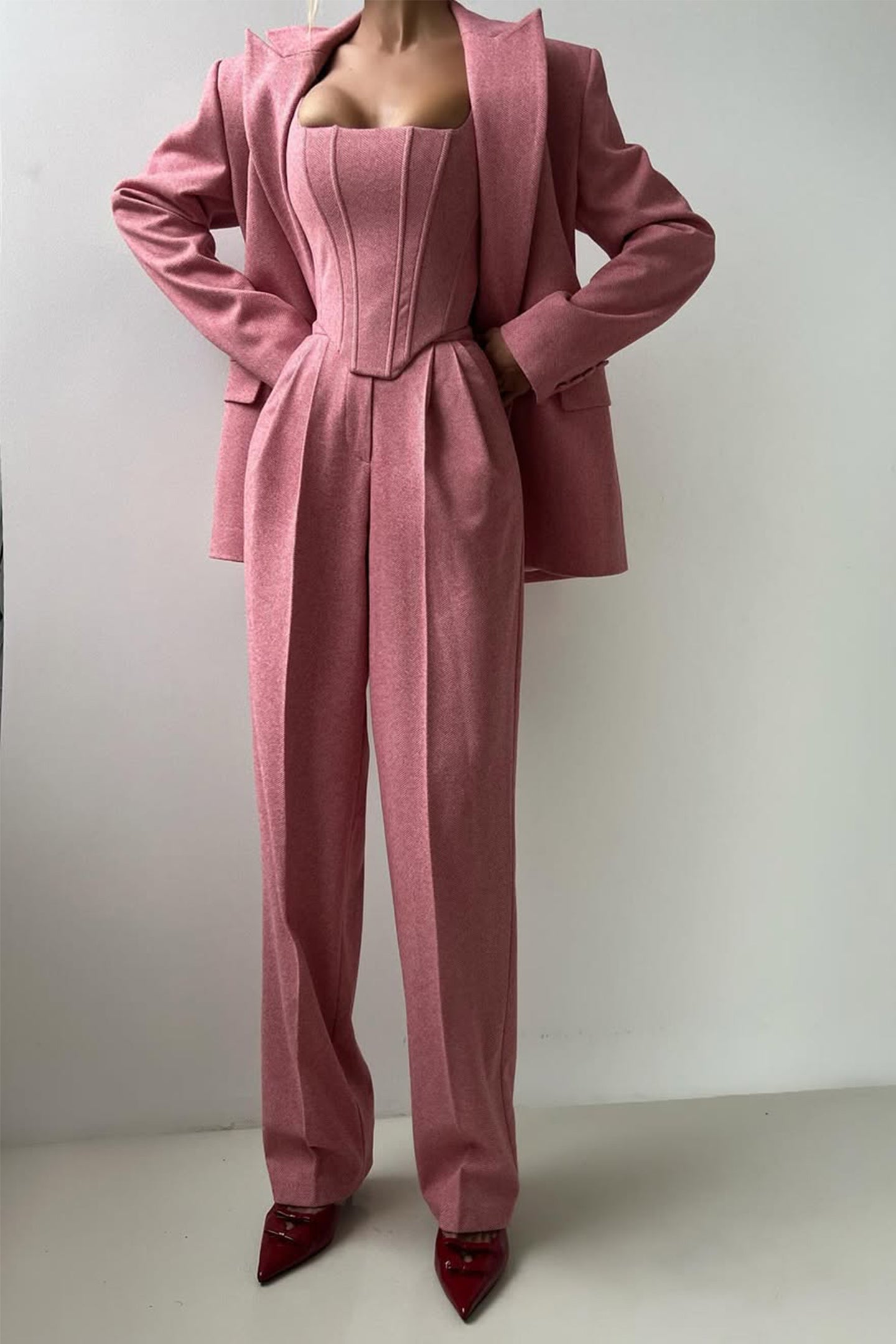 Maison Mary™ | Modern Three-Piece Trouser Suit