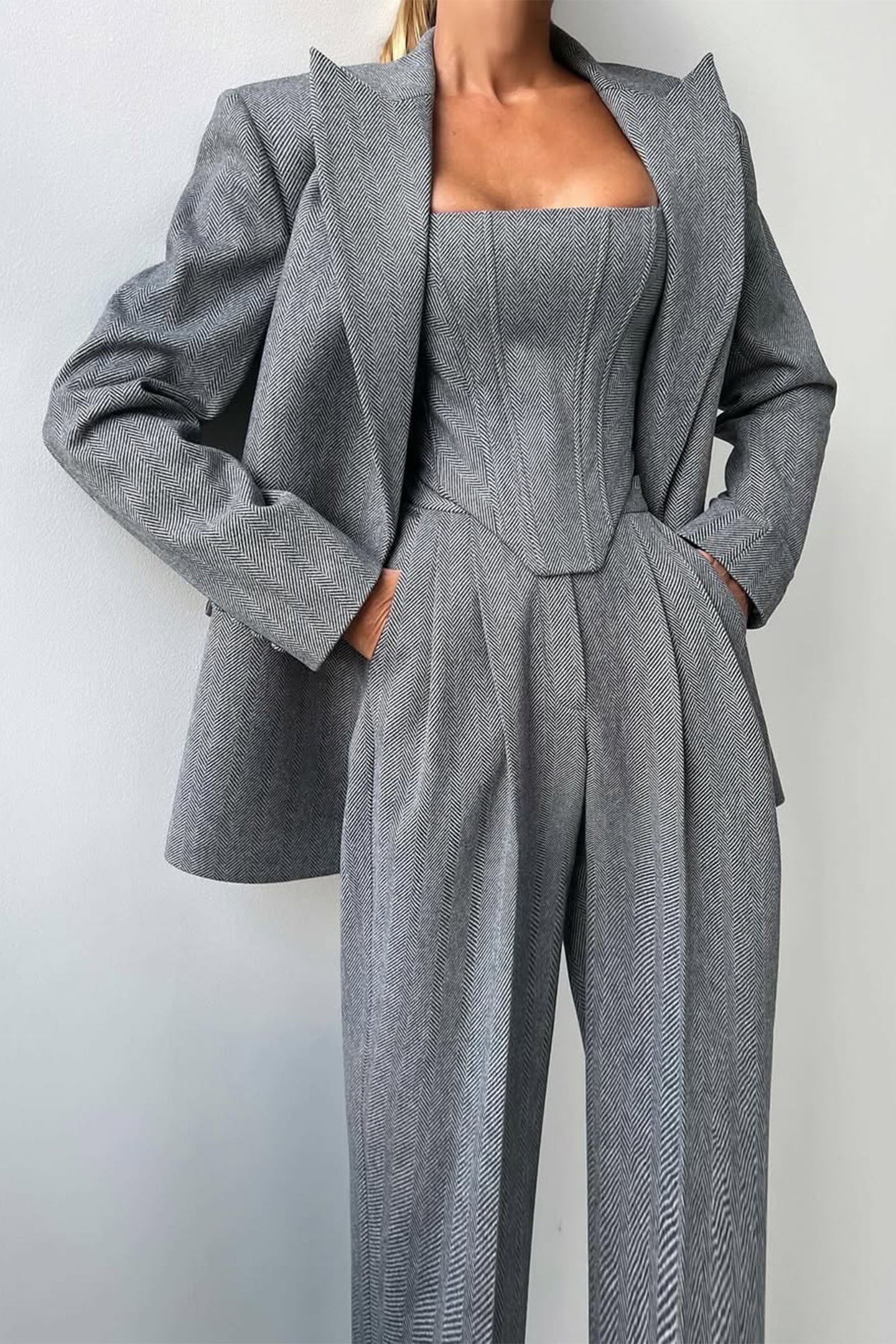 Maison Mary™ | Modern Three-Piece Trouser Suit