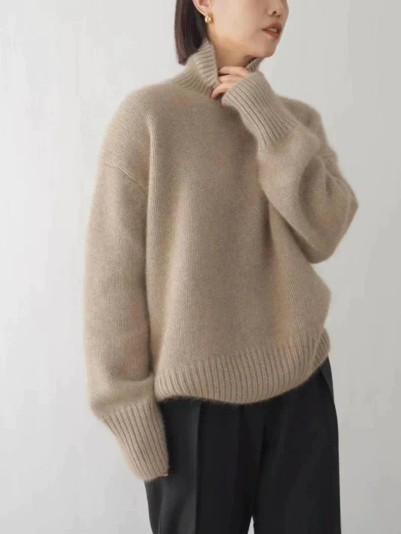 Maison Mary™ | Luxe & Relaxed Turtleneck Sweater