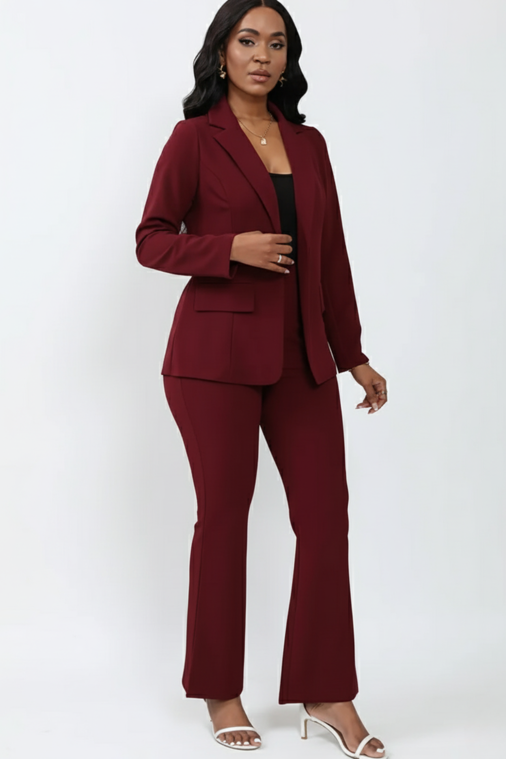 Maison Mary™ | Tailored Blazer & Trousers Set
