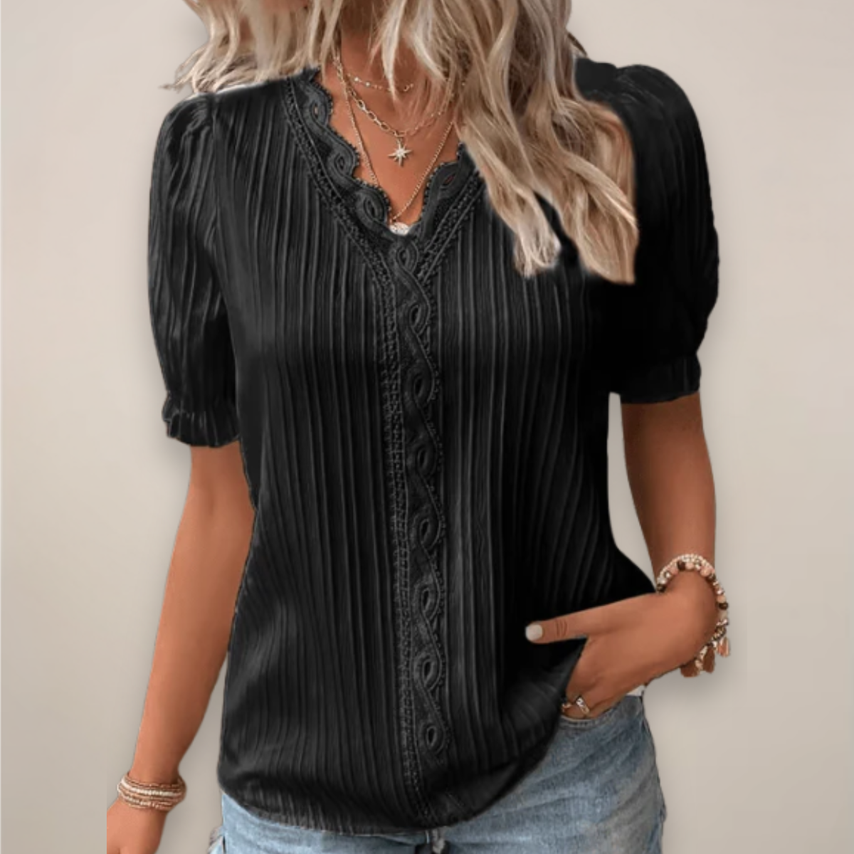 Maison Mary™ | Cozy V-Neck Shirt