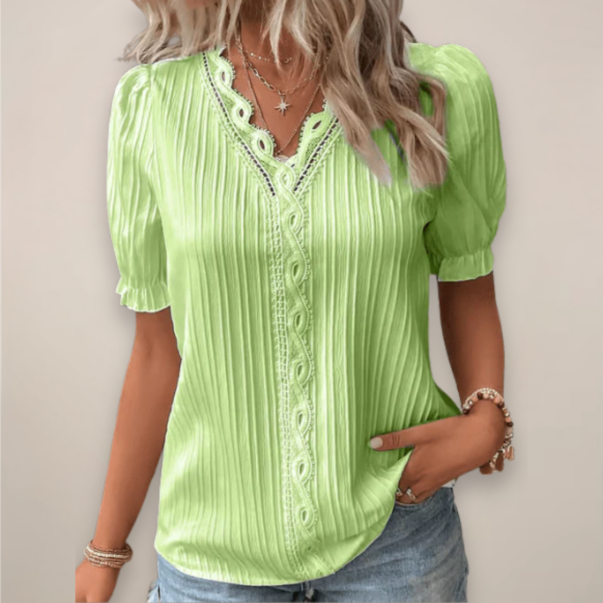 Maison Mary™ | Cozy V-Neck Shirt