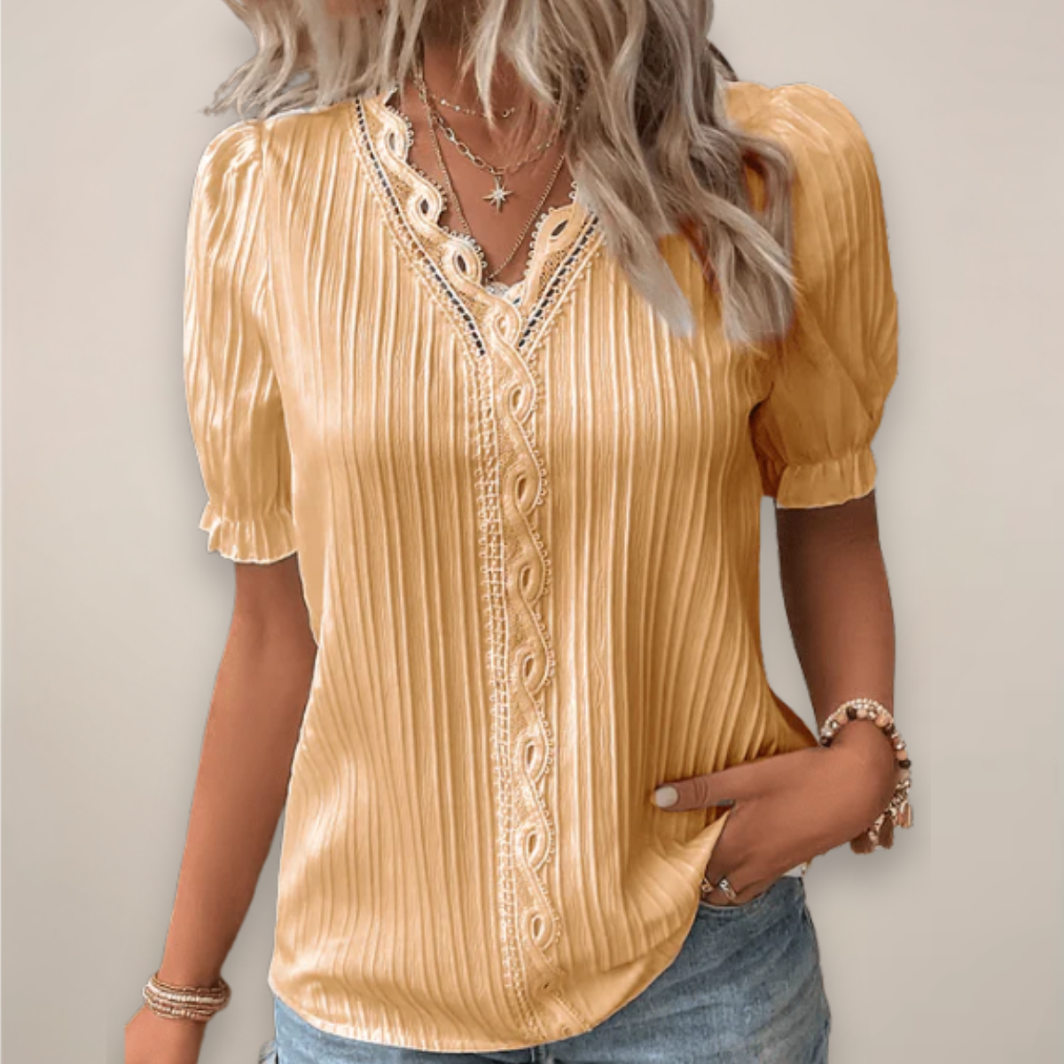 Maison Mary™ | Cozy V-Neck Shirt