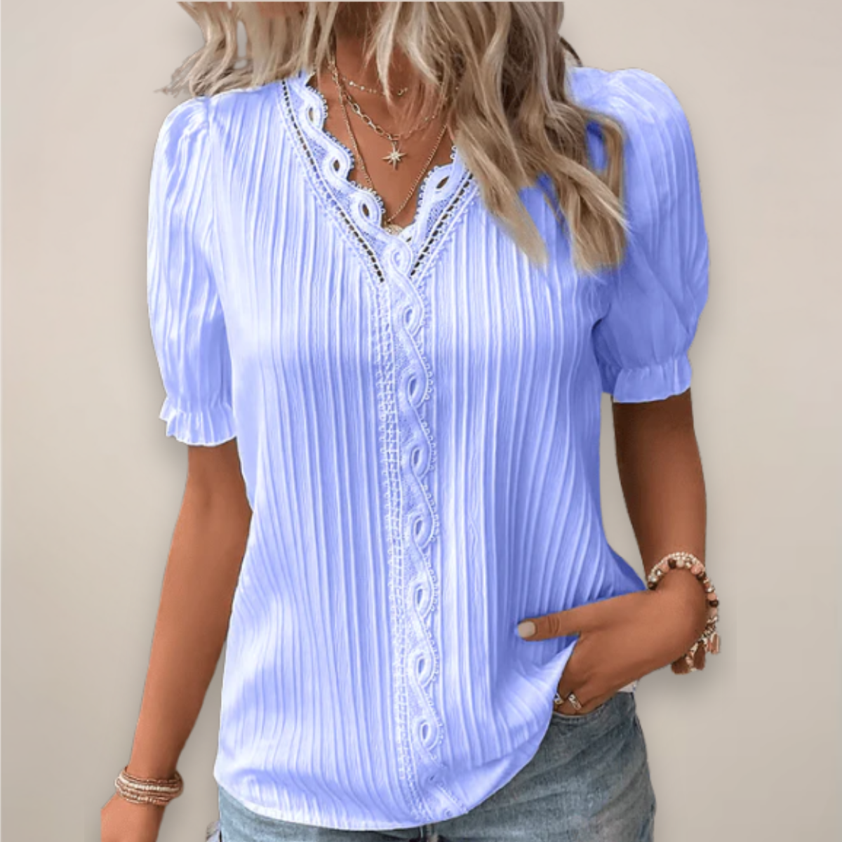 Maison Mary™ | Cozy V-Neck Shirt