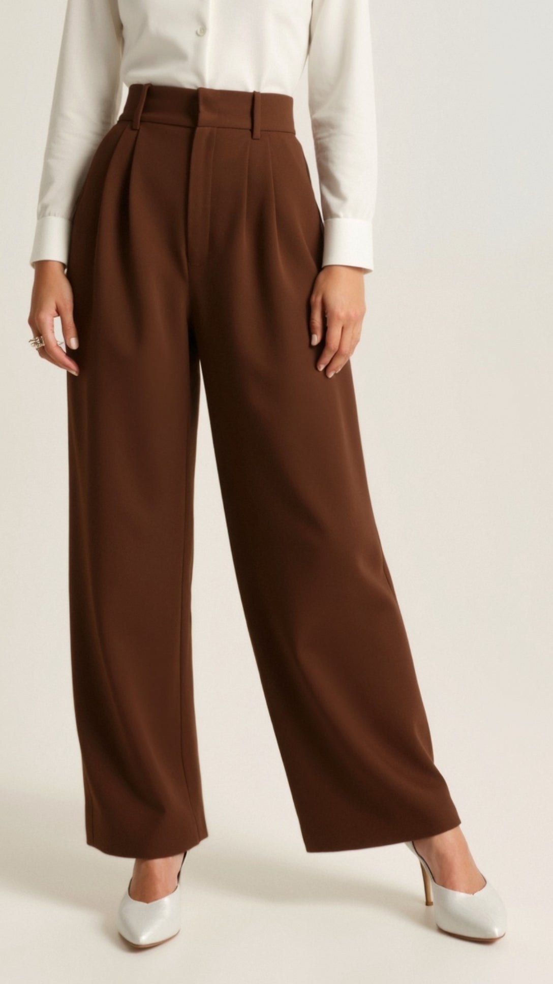 Maison Mary™ | Soft Wide-Leg Trousers