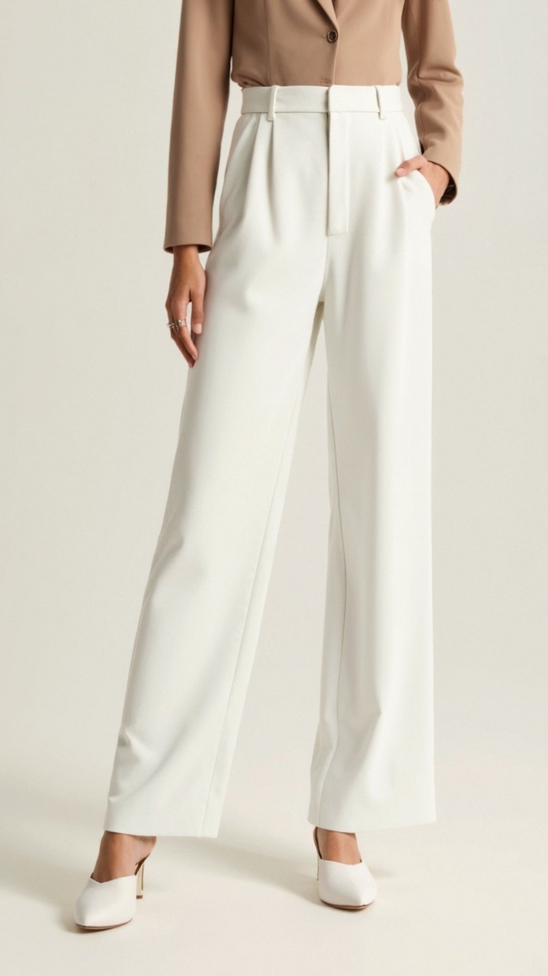 Maison Mary™ | Soft Wide-Leg Trousers