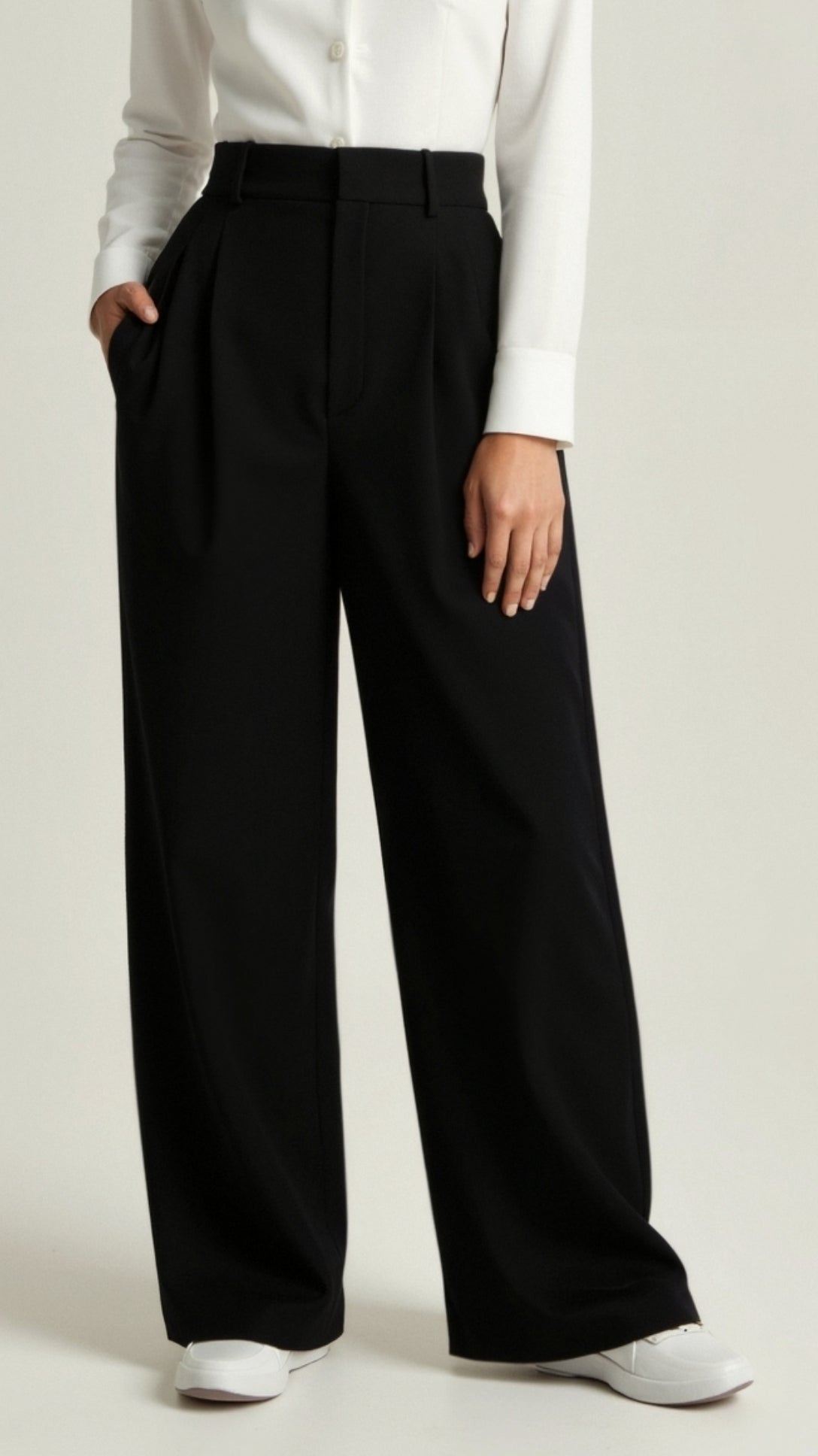 Maison Mary™ | Soft Wide-Leg Trousers