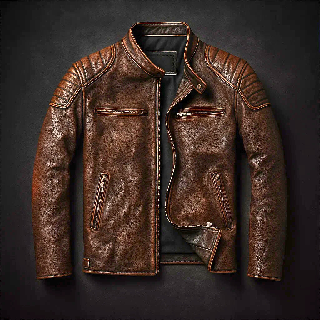 COLE MADDOX LEATHER JACKET