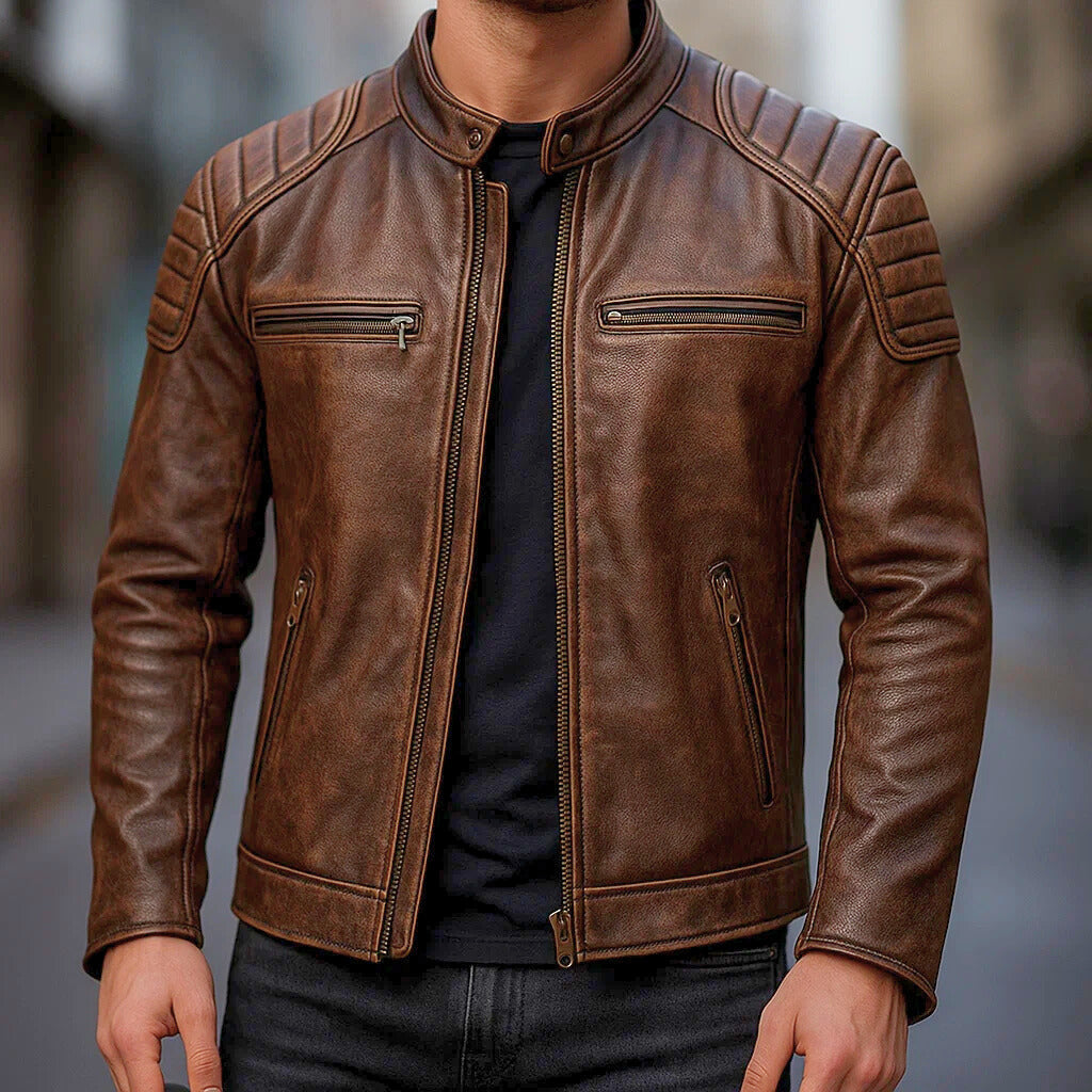 COLE MADDOX LEATHER JACKET