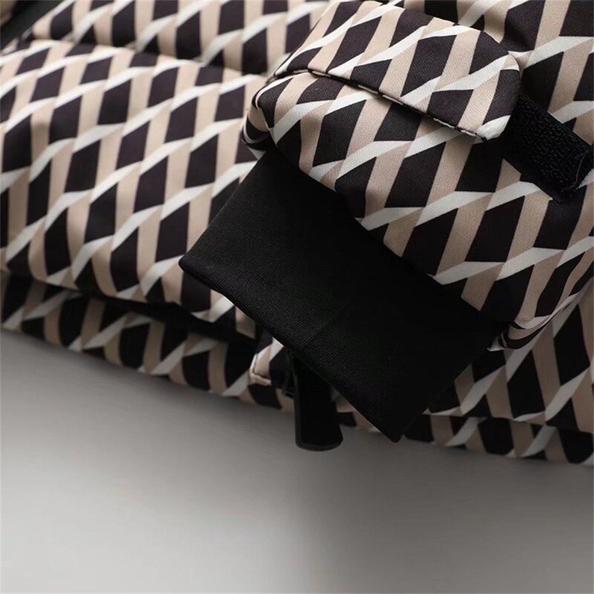 Maison Mary™ | Modern Patterned Puffer Jacket