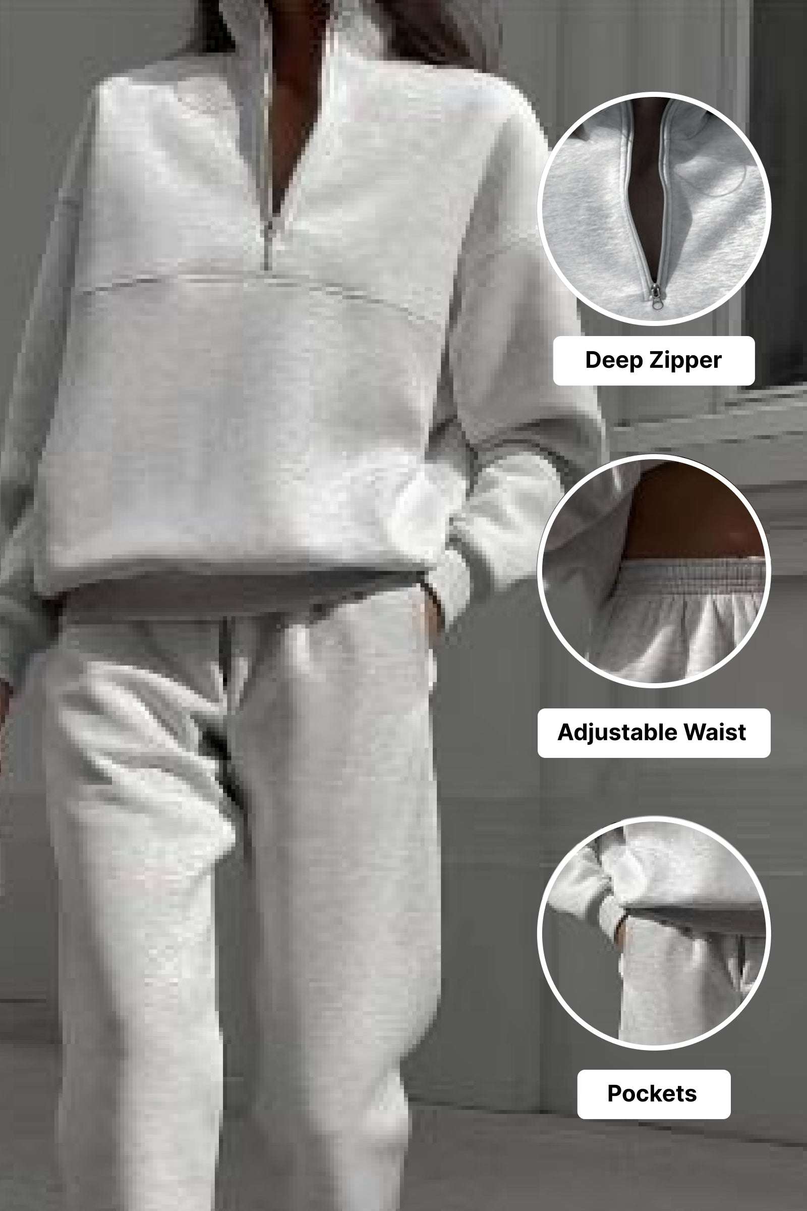 The Essential Edit: Cotton Blend Tracksuit