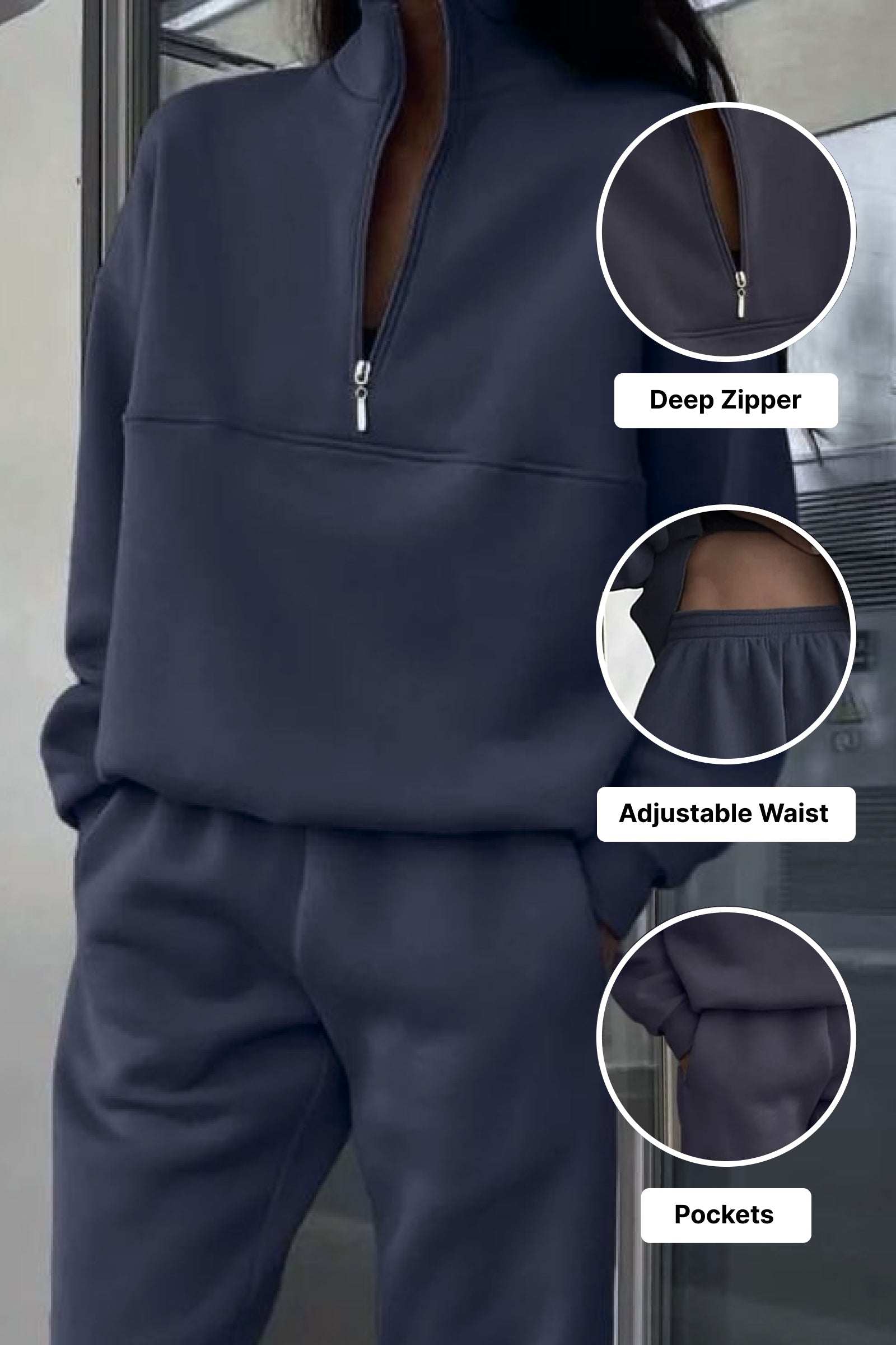 The Essential Edit: Cotton Blend Tracksuit