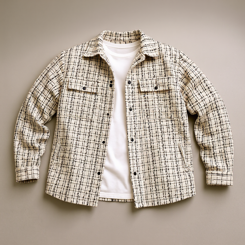 Heritage Tweed Shacket
